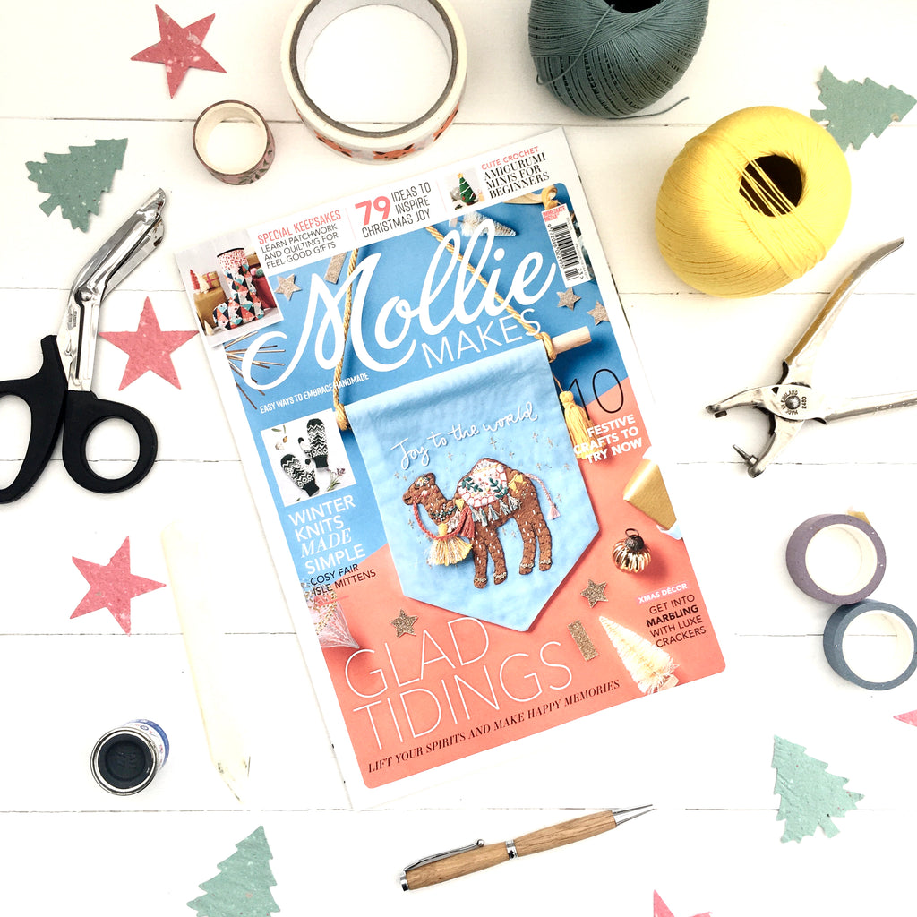 Exciting news!! My Mollie Makes magazine feature!