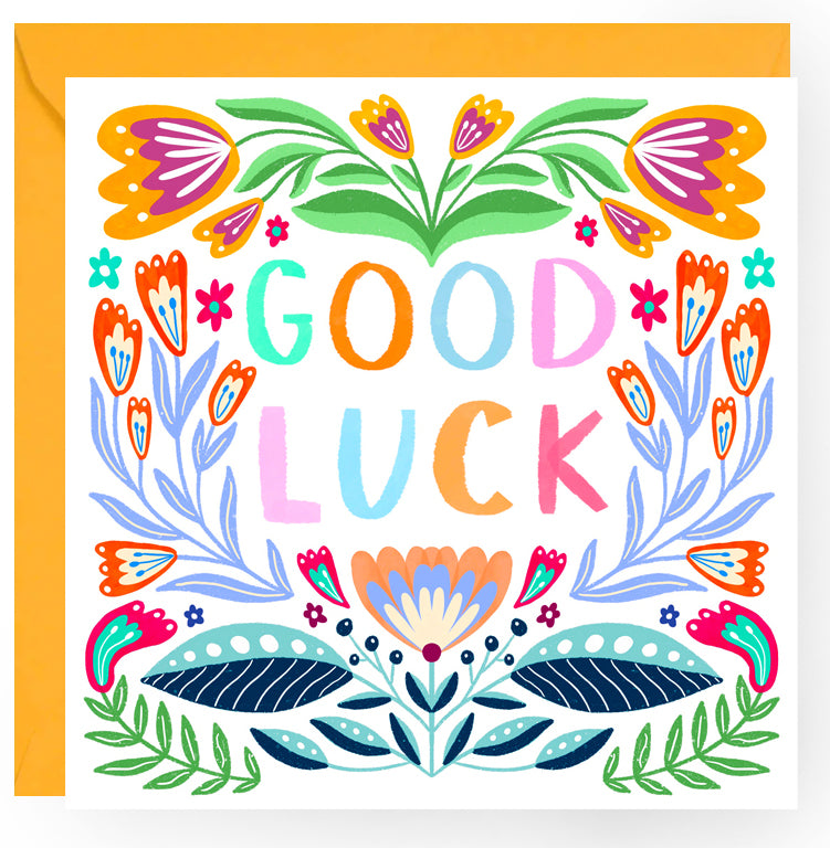 Good Luck Card – The Sunshine Bindery