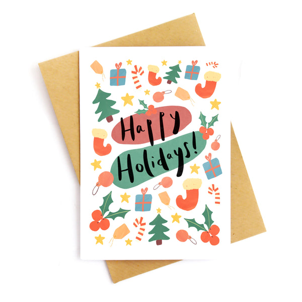 Happy Holidays! Christmas Card