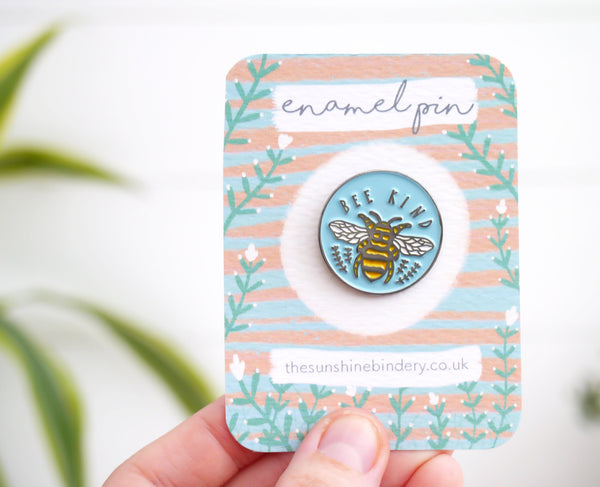 Bee Kind Enamel Pin