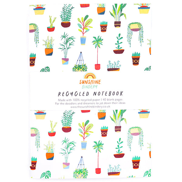 House Plants Notebook - A6, A5