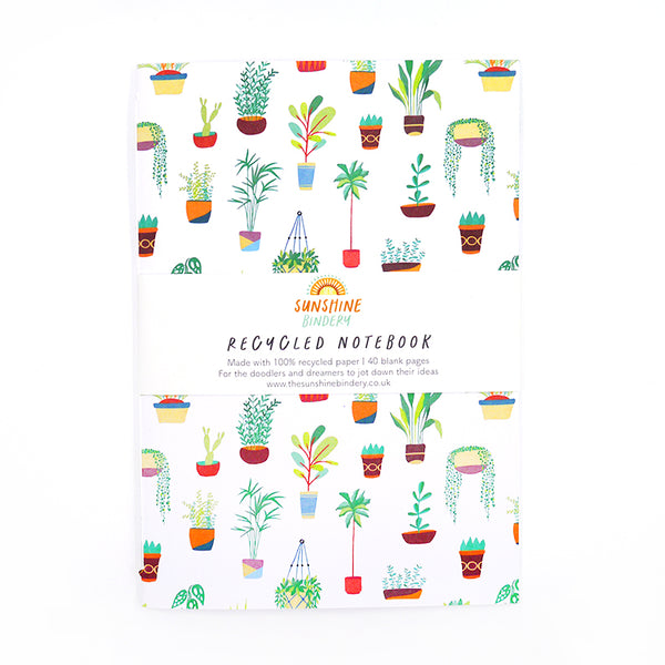 House Plants Notebook - A6, A5