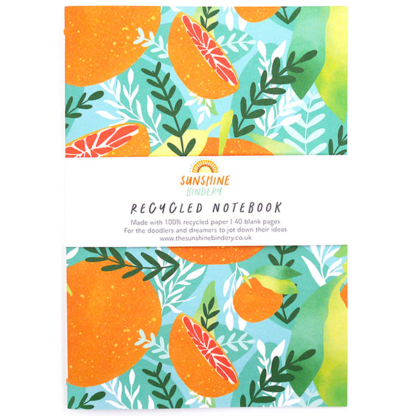 Tropicana Notebook - A6, A5