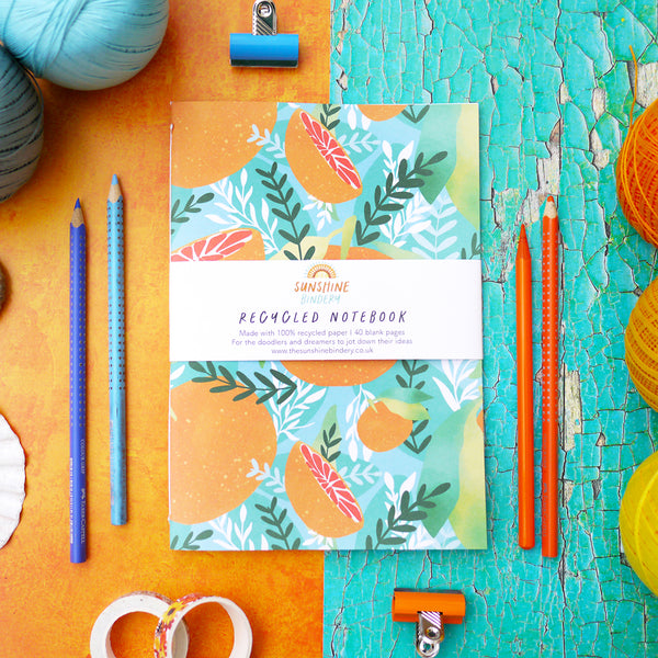 Tropicana Notebook - A6, A5