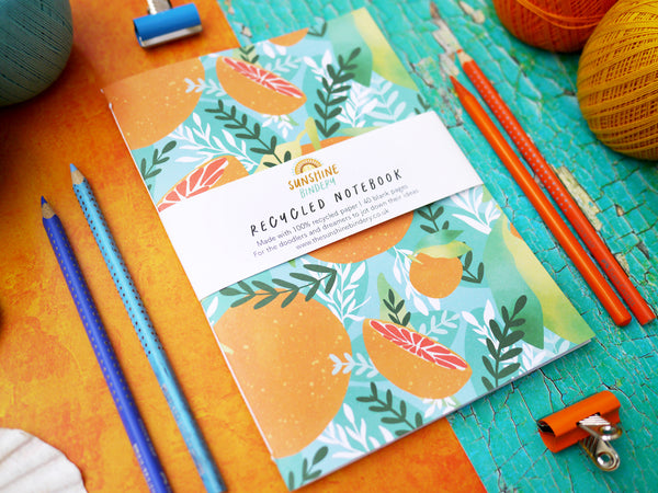 Tropicana Notebook - A6, A5