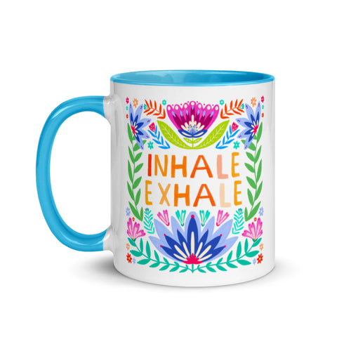 Inhale Exhale Ceramic Mug