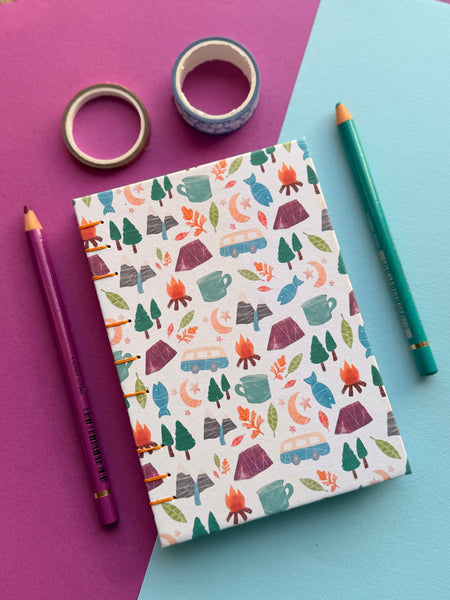 Hand-Bound Adventure A6 Journal