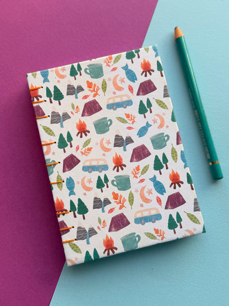 Hand-Bound Adventure A6 Journal