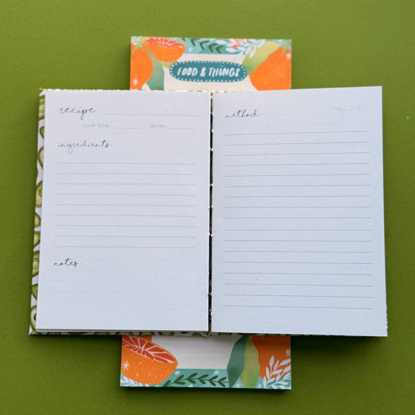 Hand-Bound Avocado Recipe Gift Set