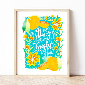 Bright Side Print