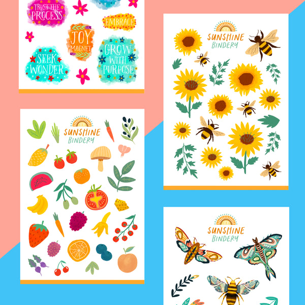 Sticker Sheet Bundle