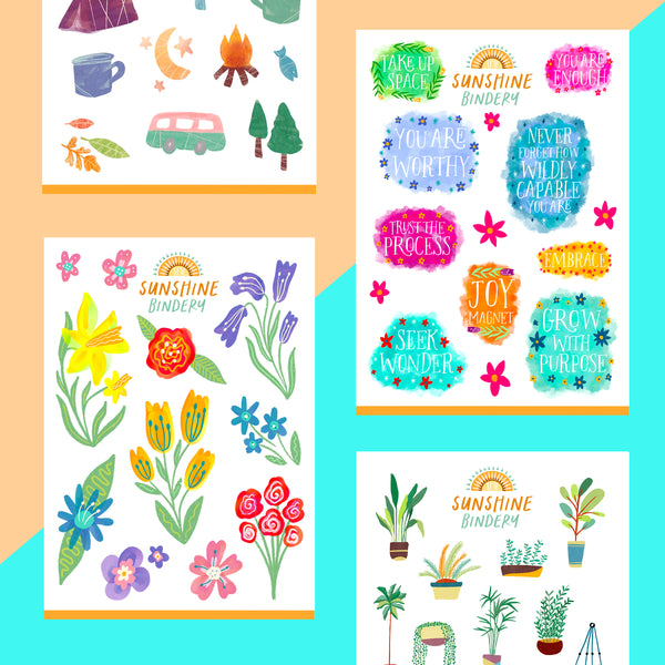 Sticker Sheet Bundle