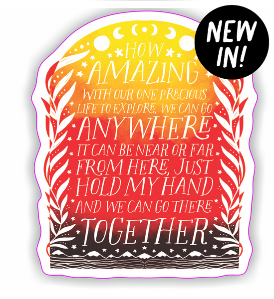 One Precious Life Together Sticker