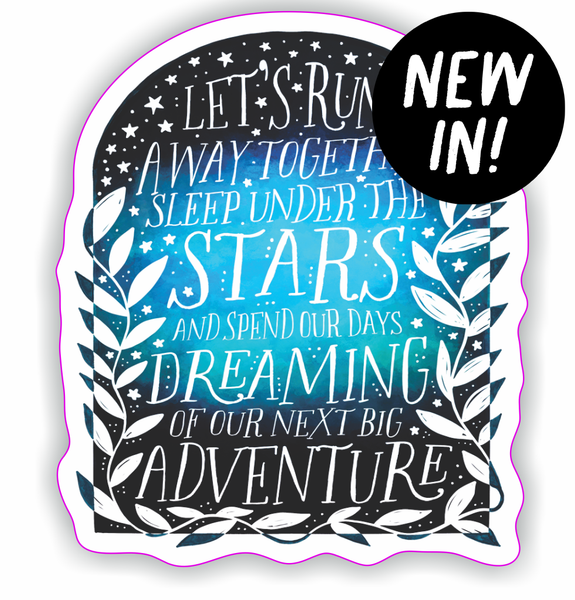 Sleep Under The Stars Sticker