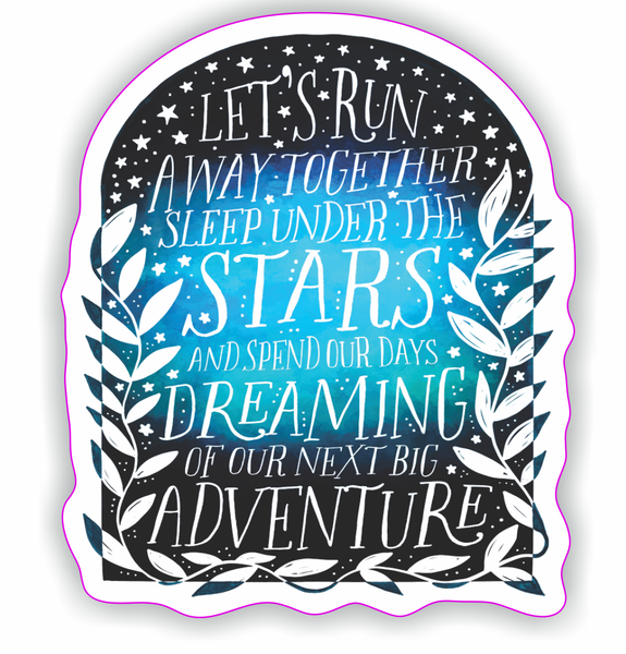 Sleep Under The Stars Sticker