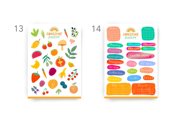 Sticker Sheet Bundle
