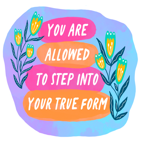 True Form Sticker