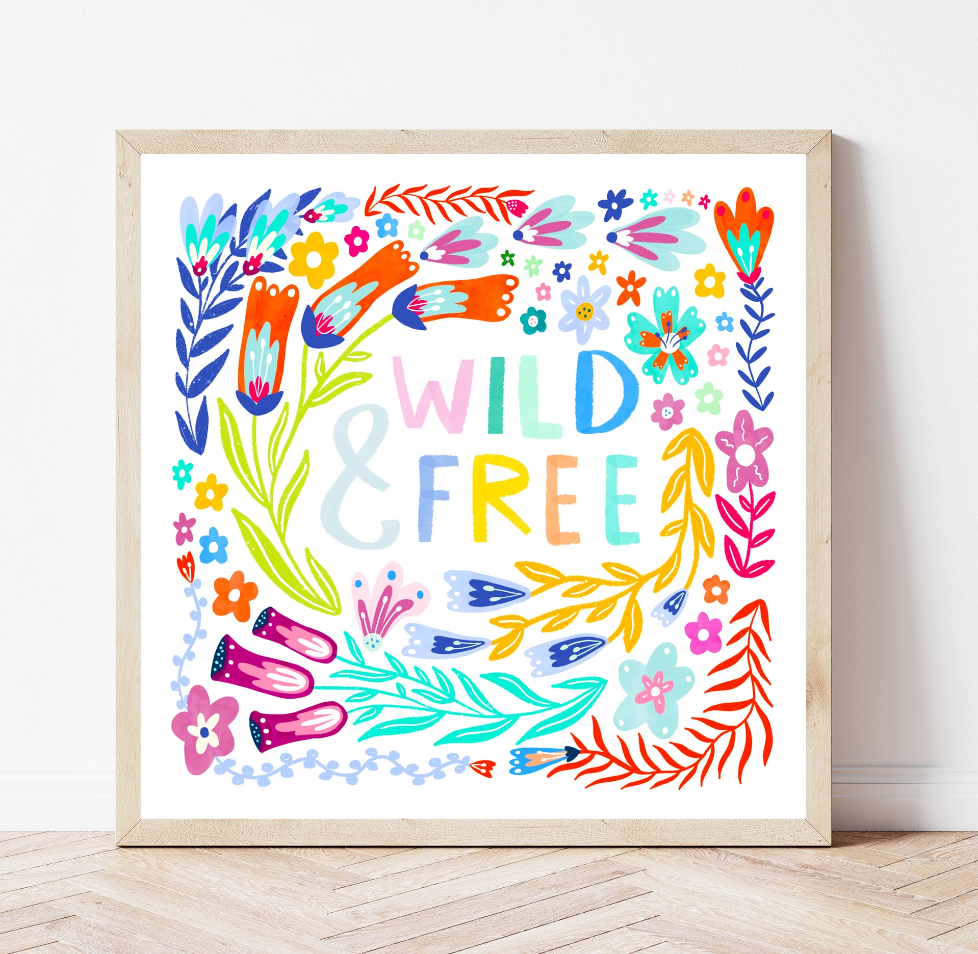 Wild & Free Print