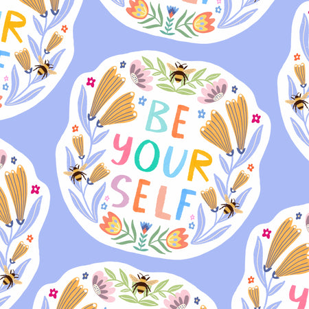 Be Your Self Sticker