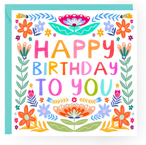 Happy Birthday to You Card