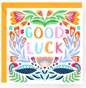 Good Luck Card