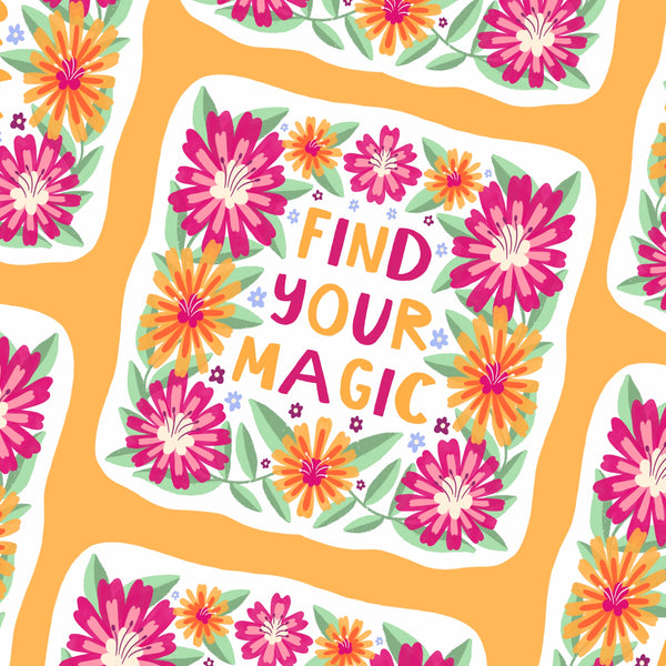 Find Your Magic Sticker