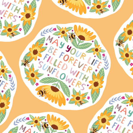 Sunflower Life Sticker