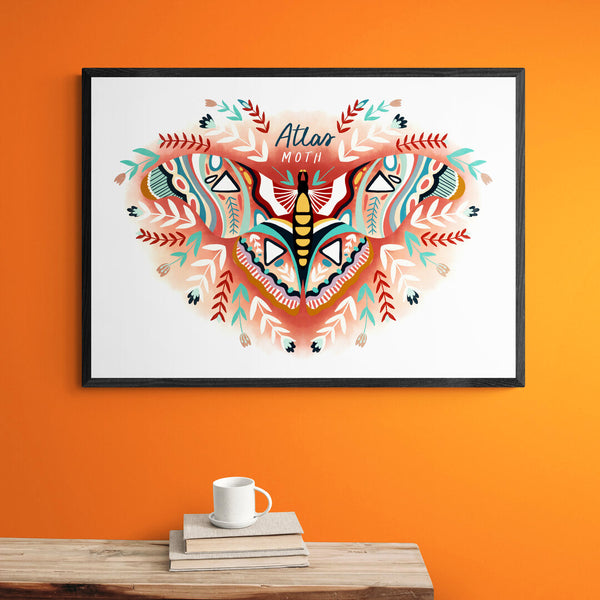 Atlas Moth Print