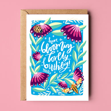 Blooming Lovely Birthday Card