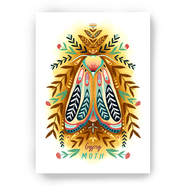 Gypsy Moth Print