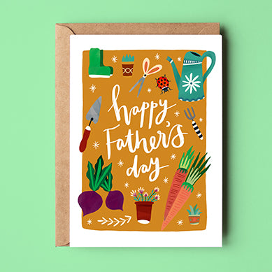 Happy Father's Day Gardening Card