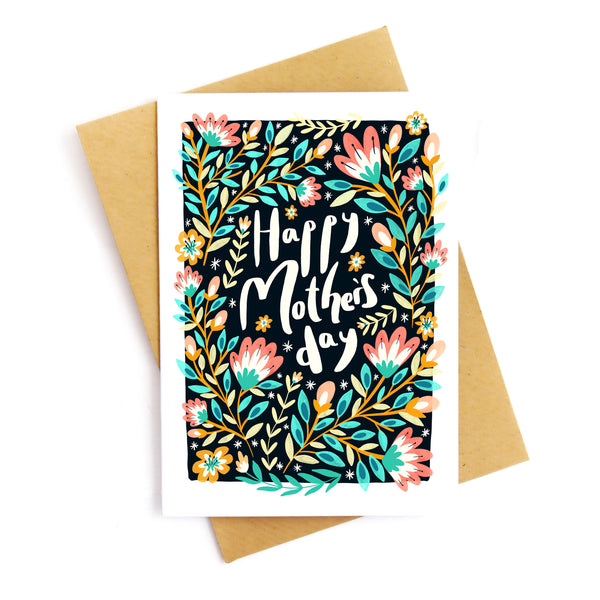 Happy Mother's Day Floral Card