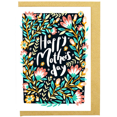 Happy Mother's Day Floral Card