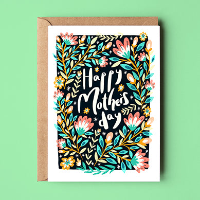 Happy Mother's Day Floral Card