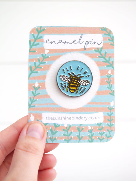 Bee Kind Enamel Pin