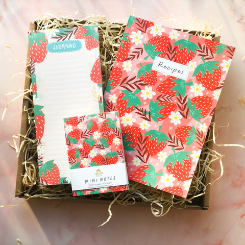 Strawberry Foodie Gift Set