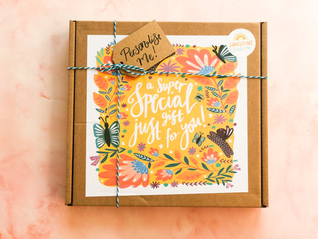 Sunflower & Bee Writing Gift Set