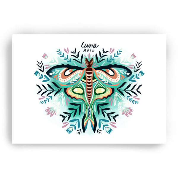 Luna Moth Print