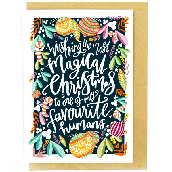Festive Christmas Cards (Pack of 5)