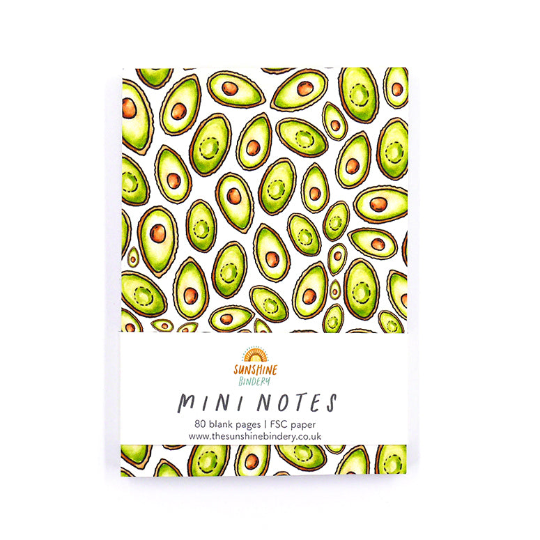 Mini Notes Avocado Eco Friendly Notepad – The Sunshine Bindery