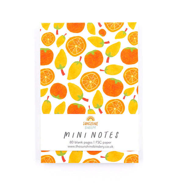 Oranges & Lemons A7 Mini Notes