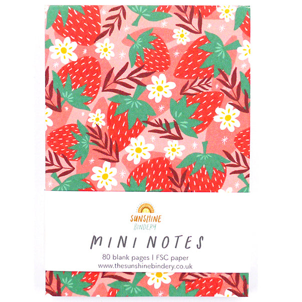 Strawberries A7 Mini Notes