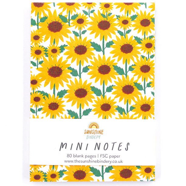Sunflowers A7 Mini Notes
