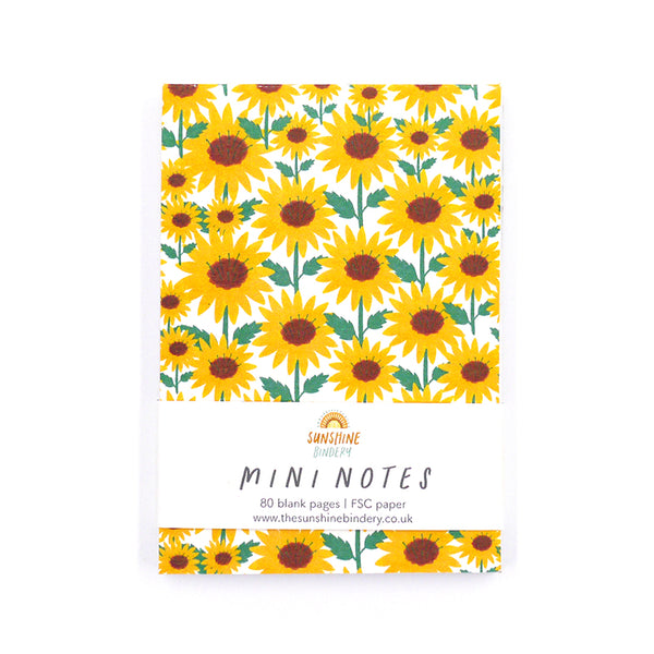 Sunflowers A7 Mini Notes