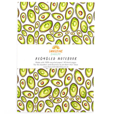 Avocado Notebook - A6, A5