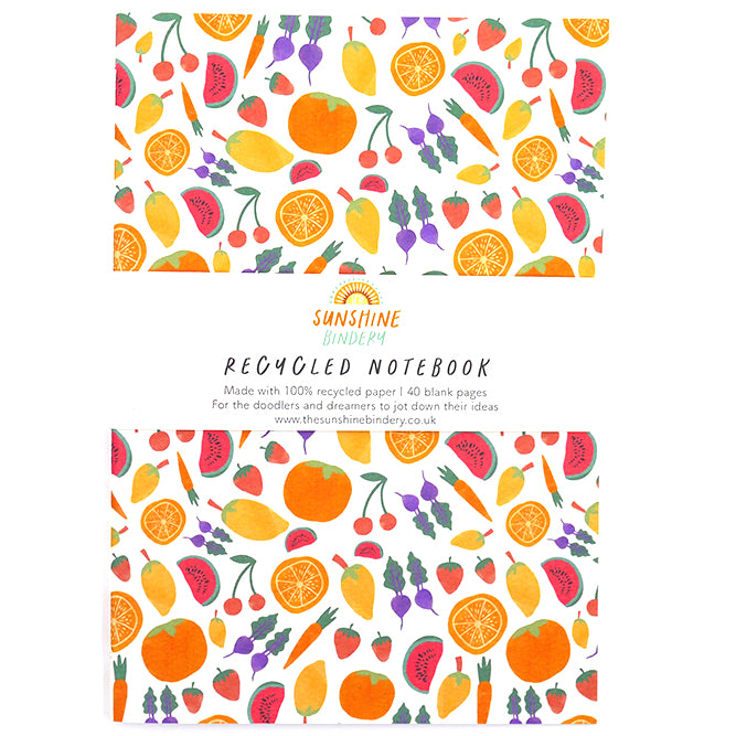 Fruity Notebook - A6, A5