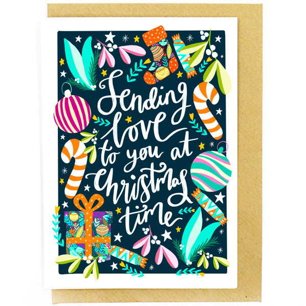 Festive Christmas Cards (Pack of 5)