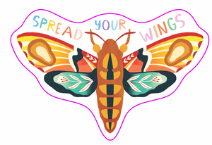 Spread Your Wings Sticker