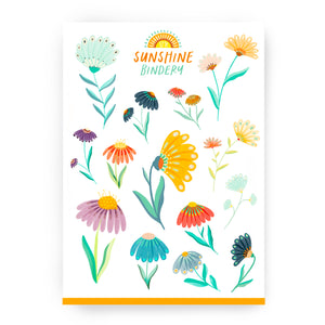 Spring Florals Sticker Sheet