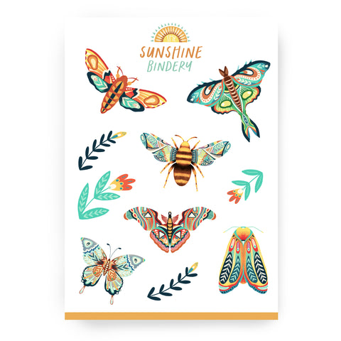 Wild Wings Sticker Sheet